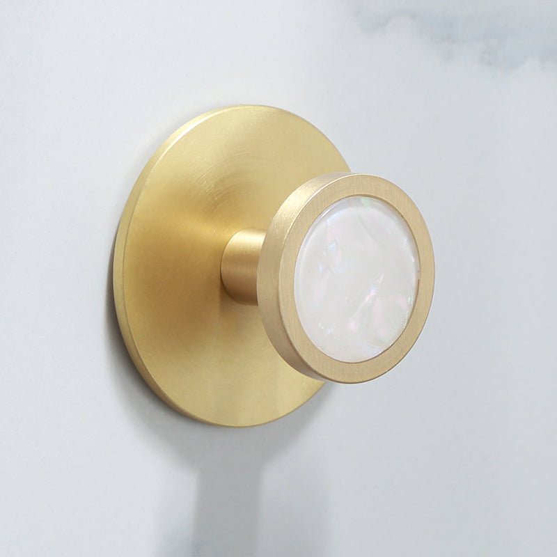 Lisslune | Polished Brass Bathroom Accessory Set Marble Bathroom Hardware