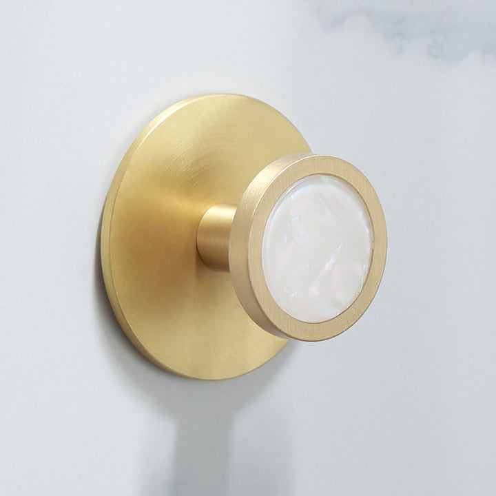 Lisslune | Polished Brass Bathroom Accessory Set Marble Bathroom Hardware