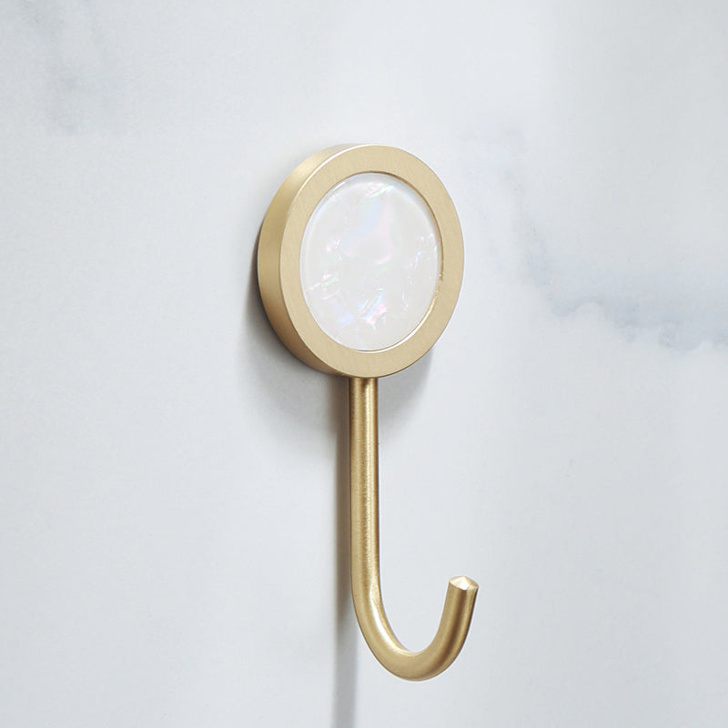 Lisslune | Polished Brass Bathroom Accessory Set Marble Bathroom Hardware