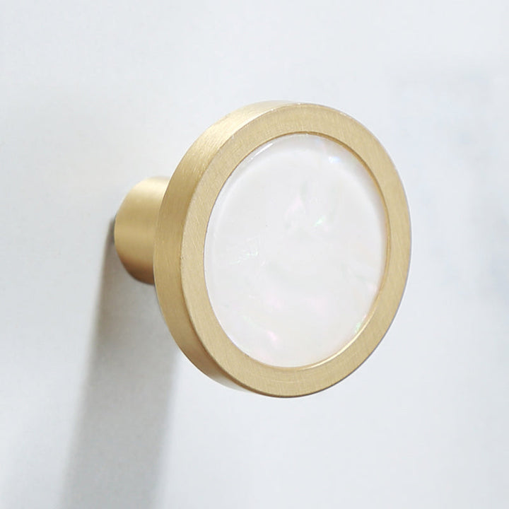 Lisslune | Polished Brass Bathroom Accessory Set Marble Bathroom Hardware