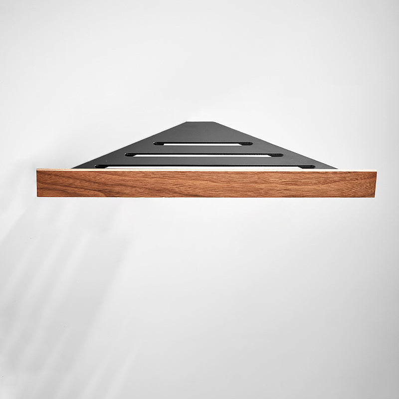 Lisslune | 7-piece toilet accessory set made of solid wood and metal