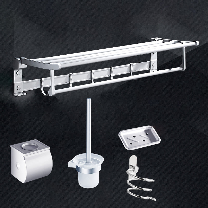 Lisslune | Contemporary Bathroom Accessory Hardware Set made of Metal with Soap Dish