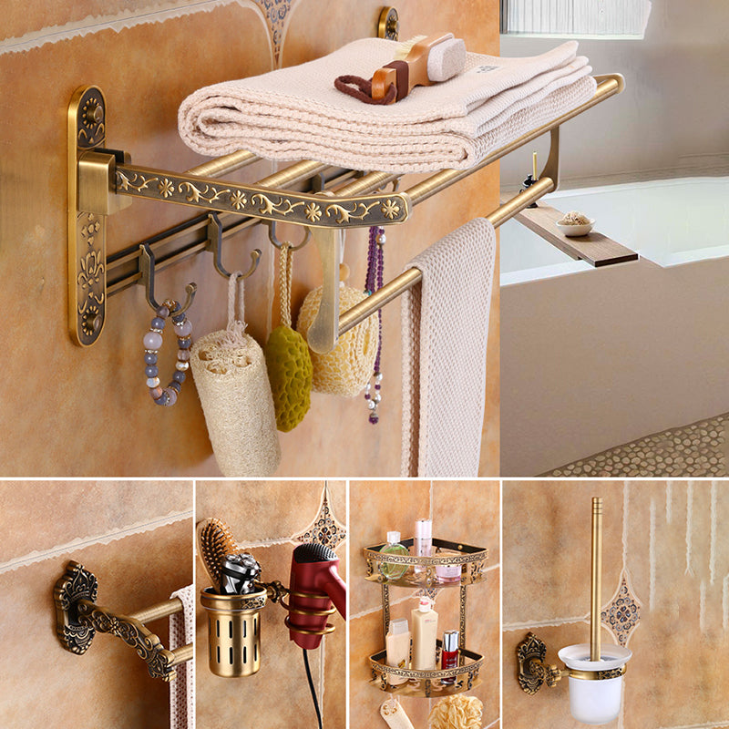Lisslune | Traditional Metal Bathroom Accessories Hardware Set with Soap Dish