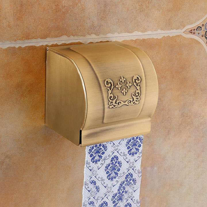 Lisslune | Traditional Metal Bathroom Accessories Hardware Set with Soap Dish