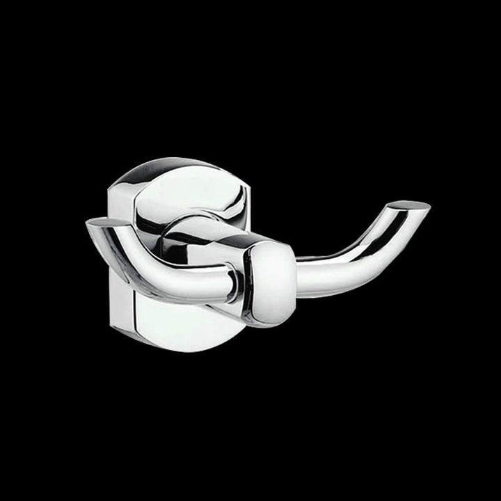 Lisslune | Contemporary Bathroom Accessories Hardware Set made of silver metal