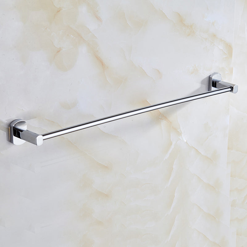Lisslune | Contemporary Bathroom Accessories Hardware Set made of silver metal