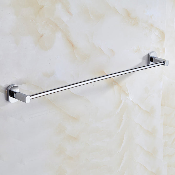 Lisslune | Contemporary Bathroom Accessories Hardware Set made of silver metal