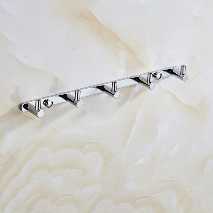 Lisslune | Contemporary Bathroom Accessories Hardware Set made of silver metal