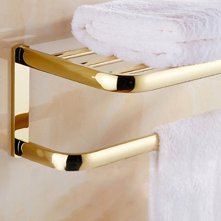 Lisslune | Traditional Style Golden Bathroom Accessories as a Single Item or in a Set