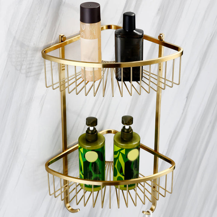 Lisslune | Traditional Style Brass Bathroom Accessories as Single Piece or in Set made of Metal