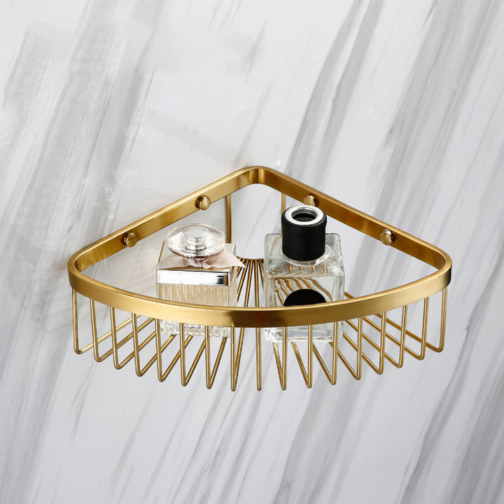 Lisslune | Traditional Style Brass Bathroom Accessories as Single Piece or in Set made of Metal
