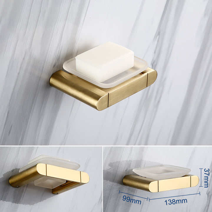Lisslune | Traditional Style Brass Bathroom Accessories as Single Piece or in Set made of Metal