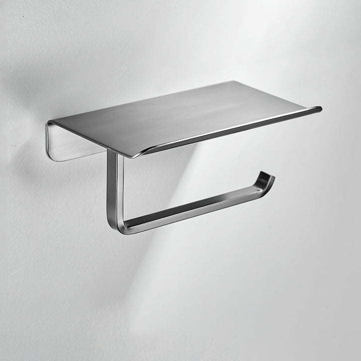 Lisslune | Matte Gray Bathroom Set Metal Bathroom Accessories Hardware Set