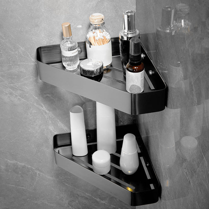 Lisslune | Matte Gray Bathroom Set Metal Bathroom Accessories Hardware Set