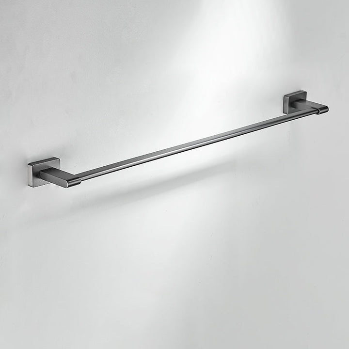 Lisslune | Matte Gray Bathroom Set Metal Bathroom Accessories Hardware Set