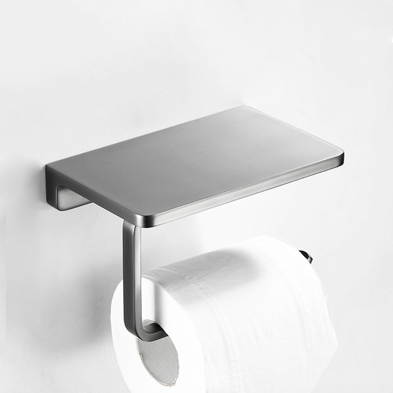 Lisslune | Matte Gray Bathroom Set Metal Bathroom Accessories Hardware Set