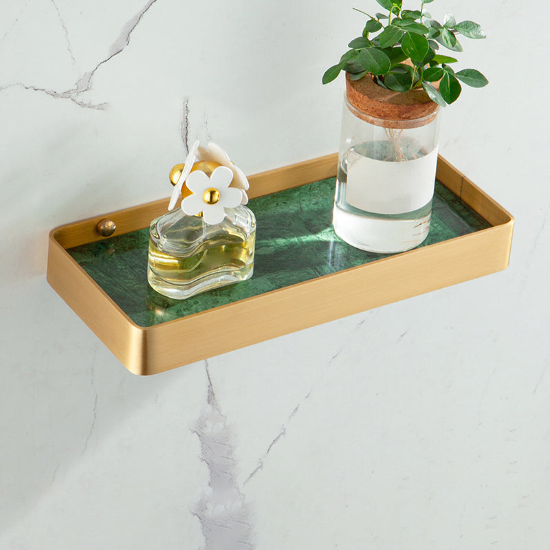 Lisslune | Brass Bathroom Accessory Set Marble Bathroom Accessory Set for Home