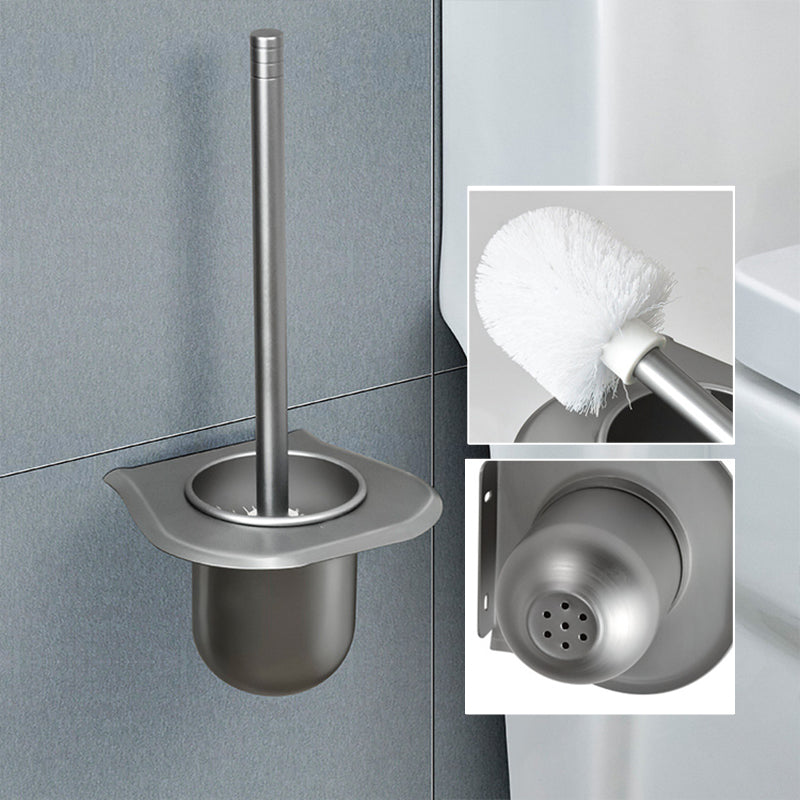 Lisslune | Contemporary Metal 5-piece Bathroom Accessories Set with Bath Shelf