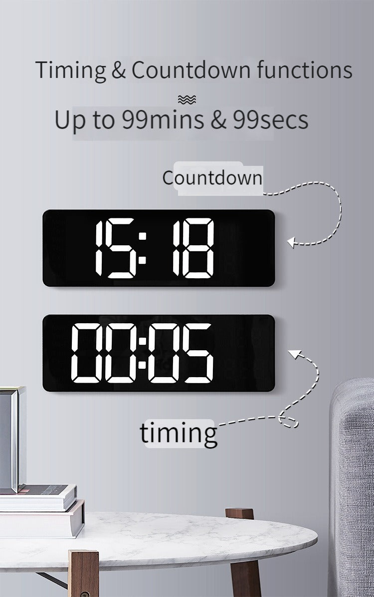 Lisslune | Nordic Digital Watch 16 Inch Display