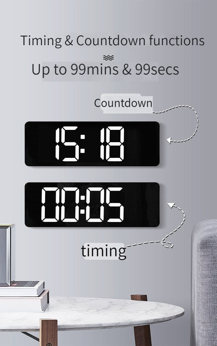 Lisslune | Nordic Digital Watch 16 Inch Display