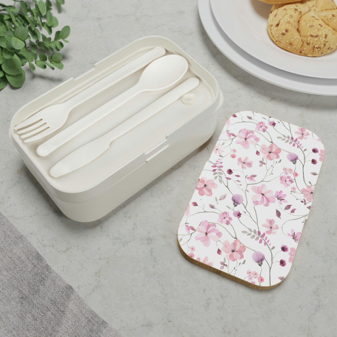 Lisslune | Personalized stylish wooden lid bento box - Stylish and functional dining companion