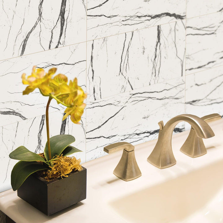 Lisslune | Luxurious Waterproof Brick Stickers for Sink Upgrade