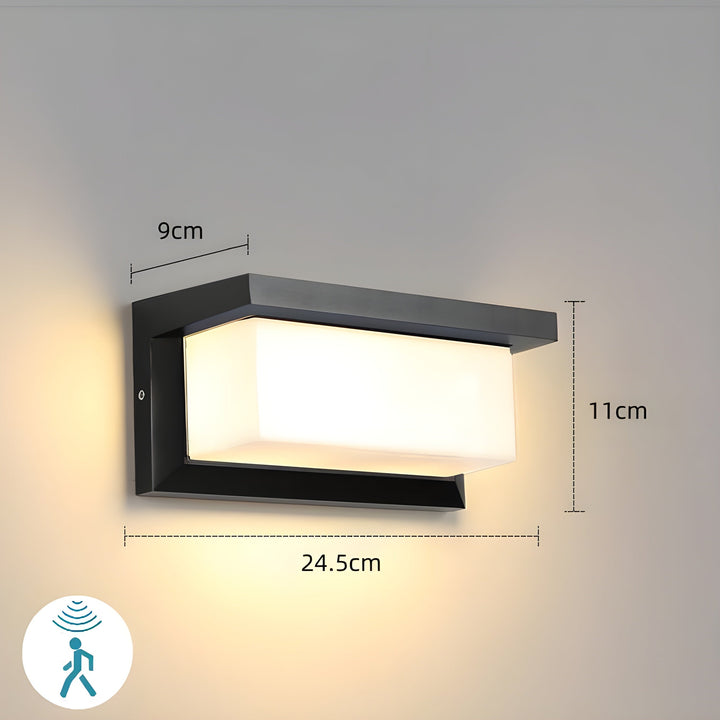 Lisslune | LED Outdoor Motion Sensor Waterproof Wall Lamp