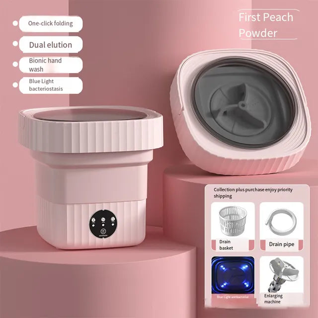 Lisslune | LaundryPro | Portable Washing Machine | Spacious Capacity | Fast and Efficient Washing
