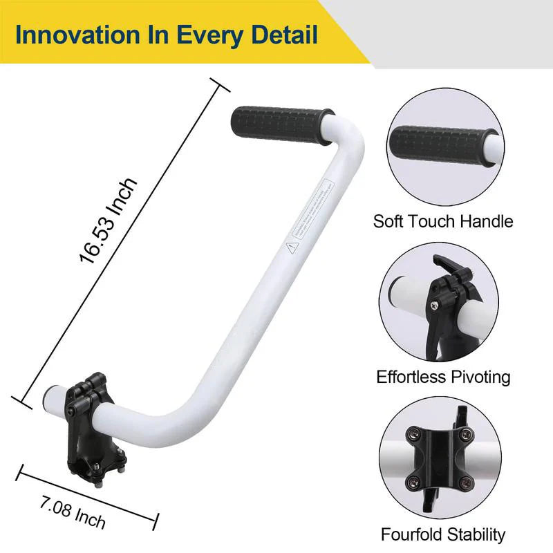 Lisslune | Ergonomic Weed Killer Handle Extension Weeder Trimmer Handle
