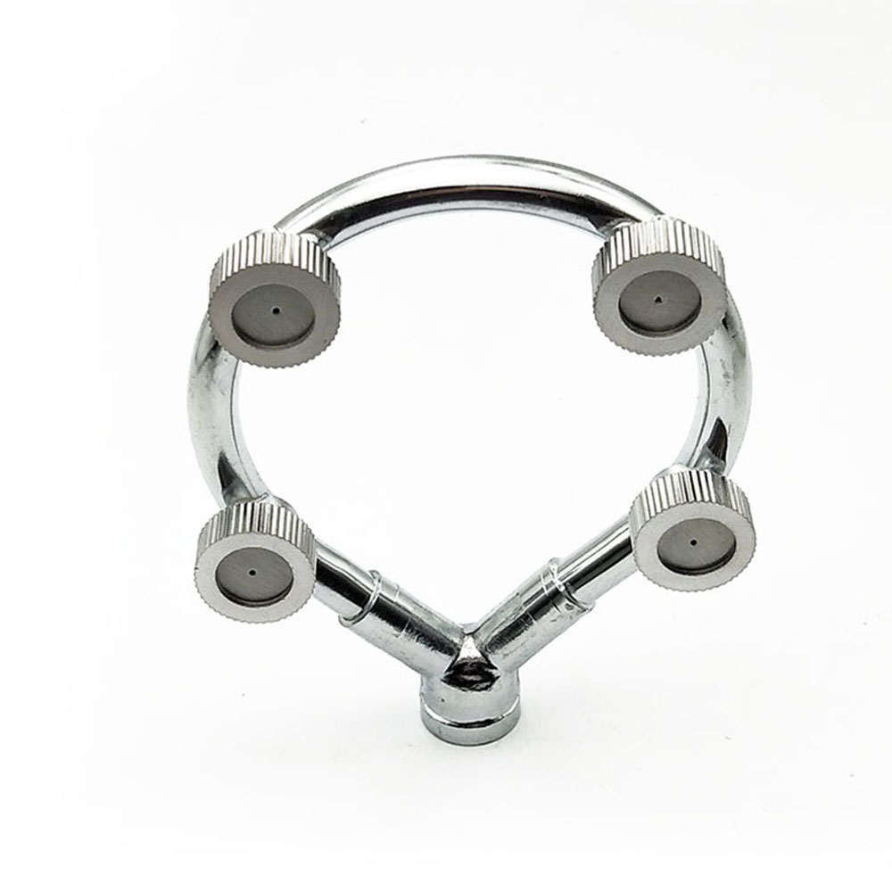Lisslune | High pressure stainless steel ring multi nozzle – Efficient spray attachment for garden irrigation