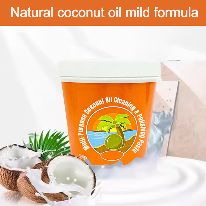 Lisslune | Versatile Coconut Oil Cleaning and Polishing Paste