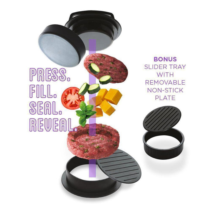 Lisslune | Hirundo 1-2-3 Burger Press Patty Maker