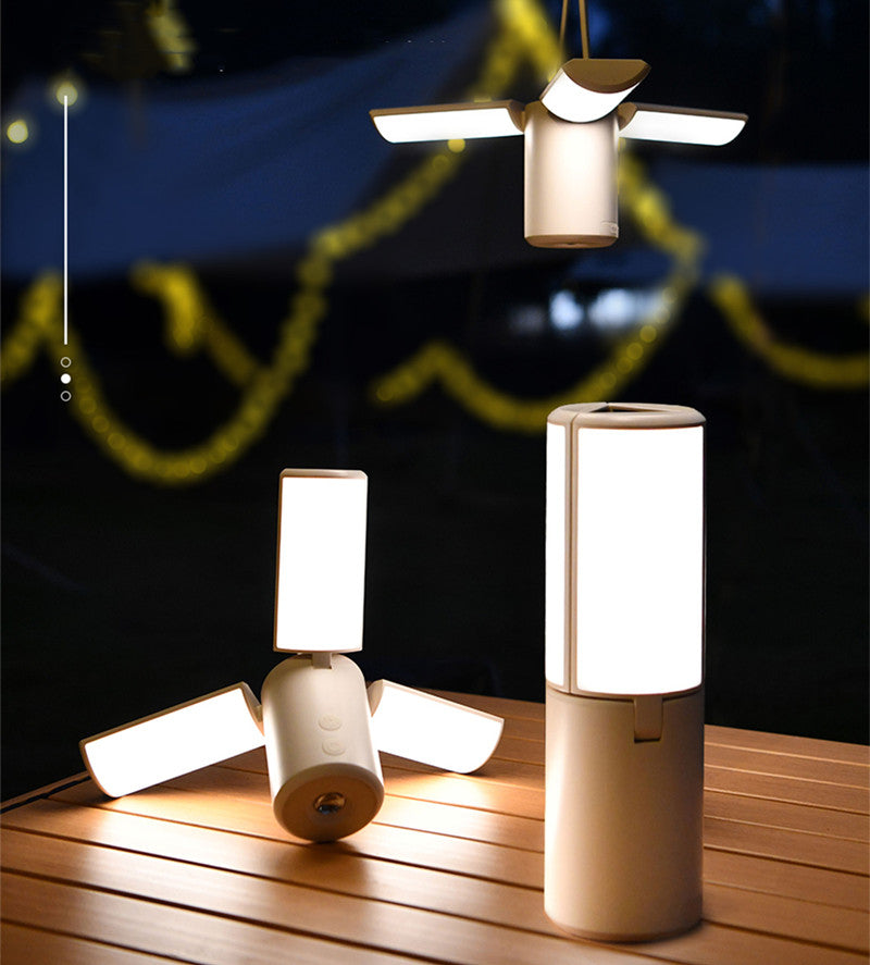 Lisslune | Solar Outdoor Camping Light Super Long Life Rechargeable Tent Light