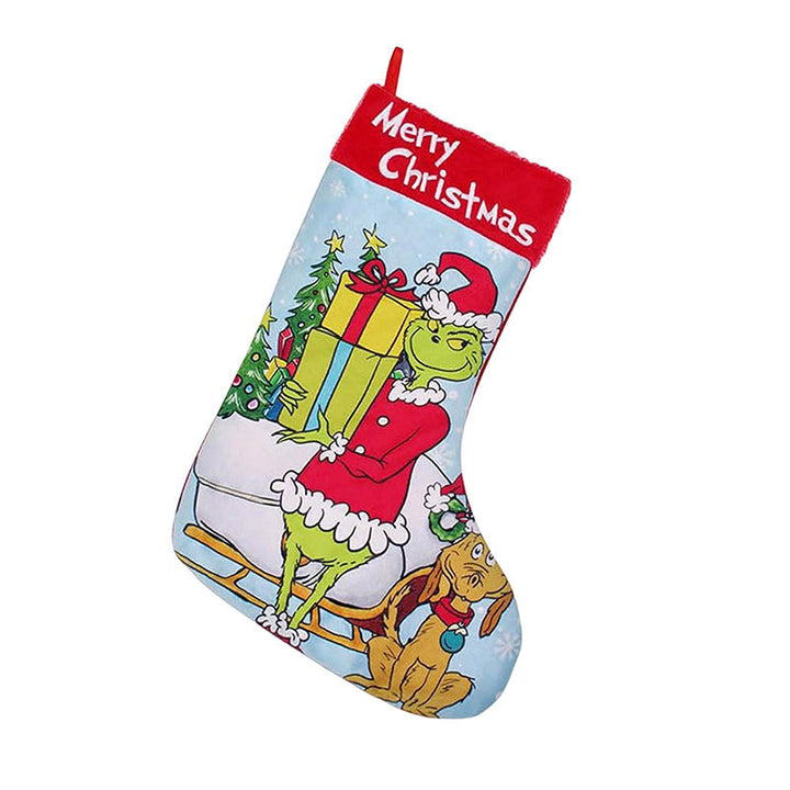 Lisslune | Green Christmas Stockings Christmas Decorations