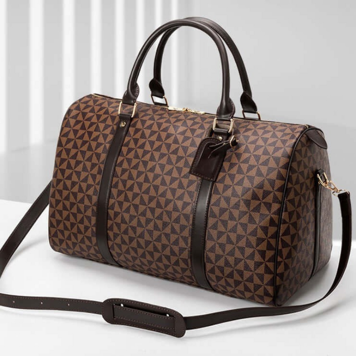 Lisslune | Westman – Premium Leather Unisex Travel Bag Stylish Duffle Bag