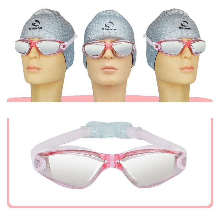 Lisslune | No leak anti-fog UV protection triathlon swim goggles
