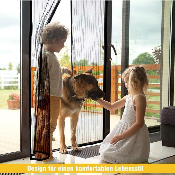 Lisslune | Anti Mosquito & Insect Magnet Mesh Door Curtain