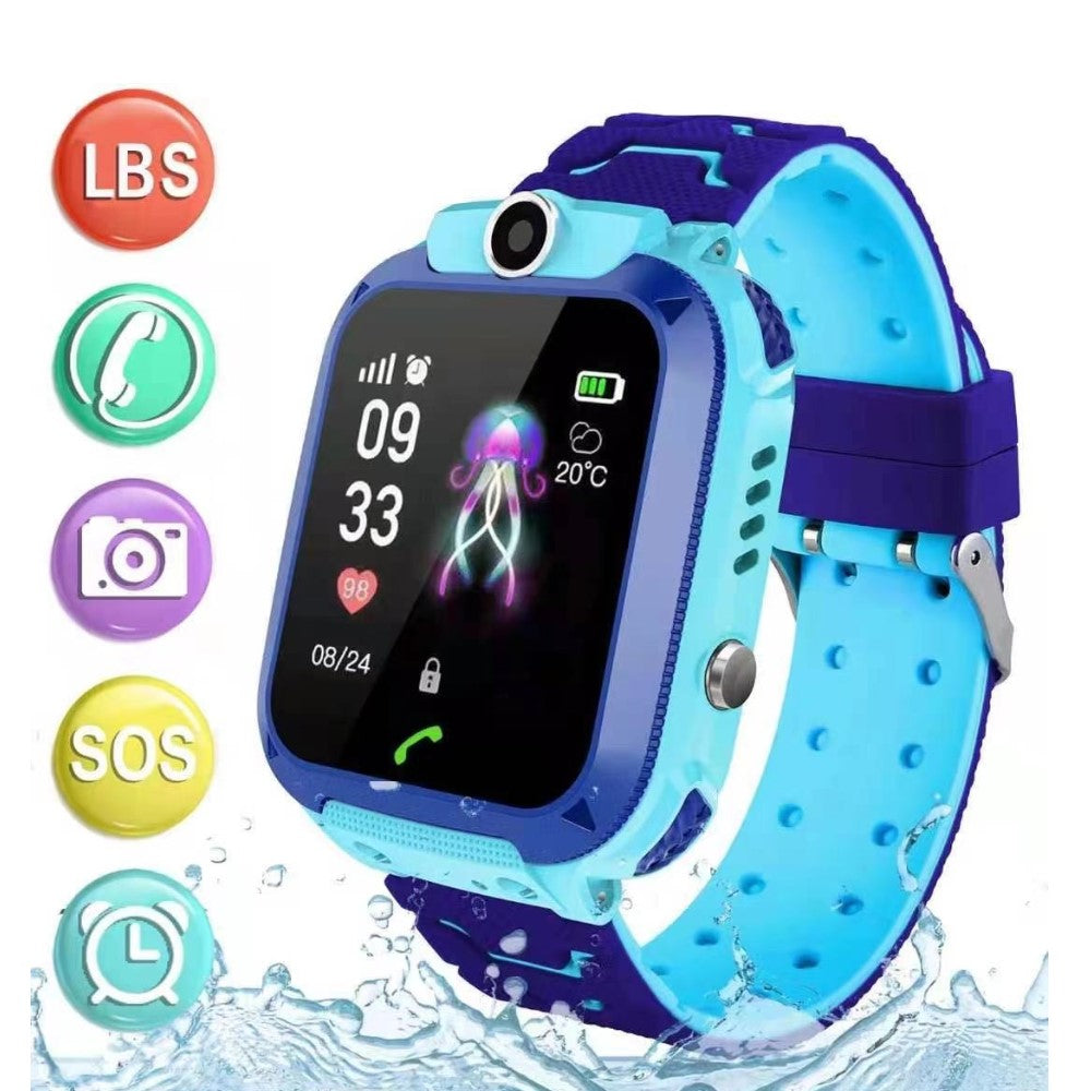Lisslune | Smartwatch for kids with camera - waterproof, GPS tracking and call function