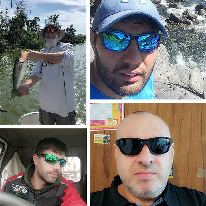 Lisslune | Outdoor Sport Sunglasses with Anti-Glare Polarized Lens