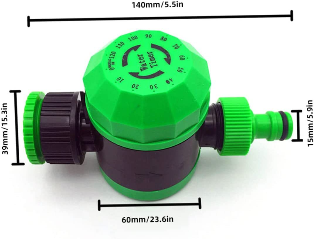 Lisslune | Automatic Watering Timer for Garden – Adjustable Watering Time for Plants