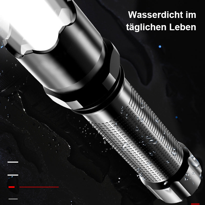 Lisslune | USB rechargeable portable outdoor flashlight