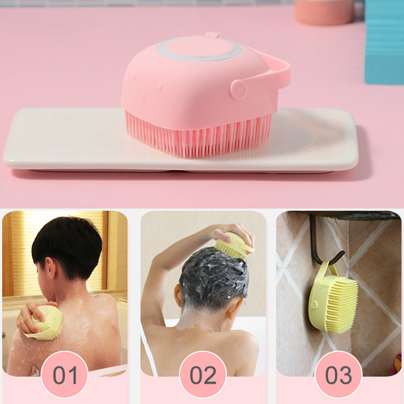 Lisslune | Silicon Bath Massage Soft Brush