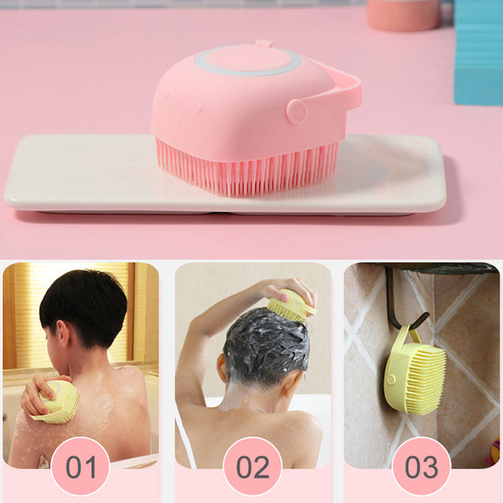 Lisslune | Silicon Bath Massage Soft Brush