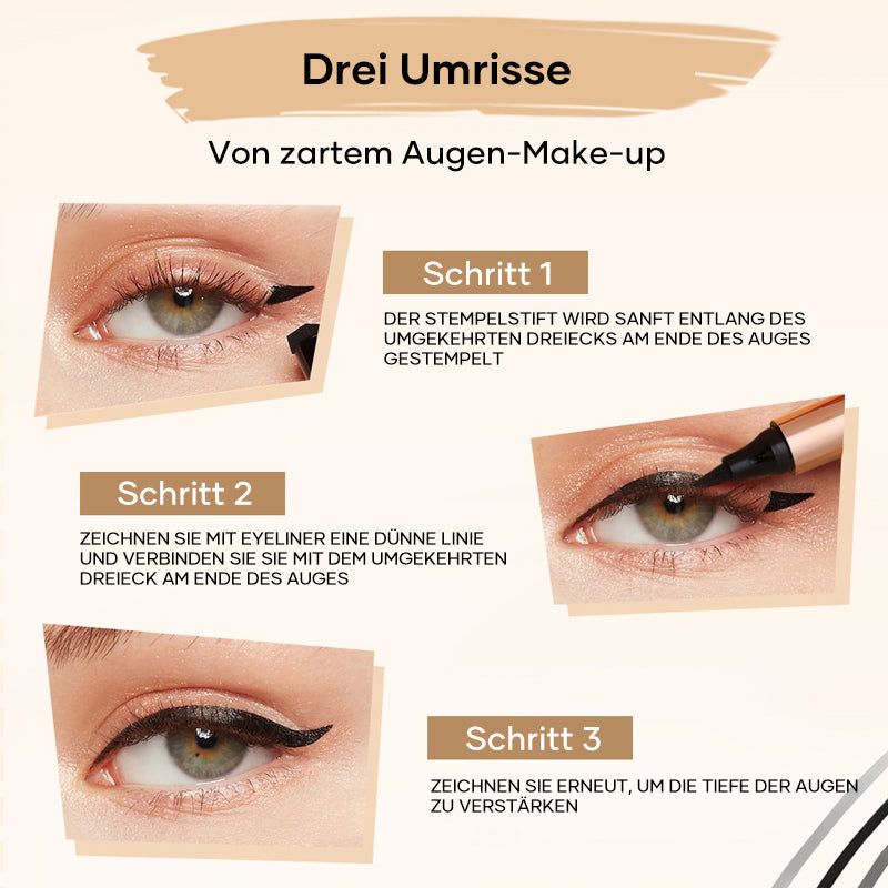 Lisslune | Seductive Cat Eye Stamp Eyeliner