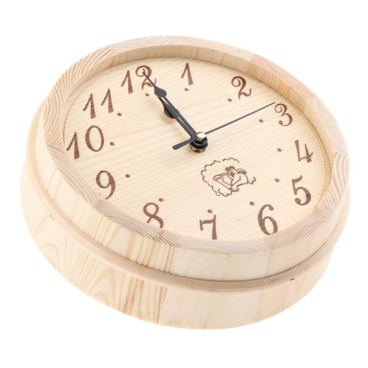 Lisslune | NordicHush Silent Wood Wall Clock