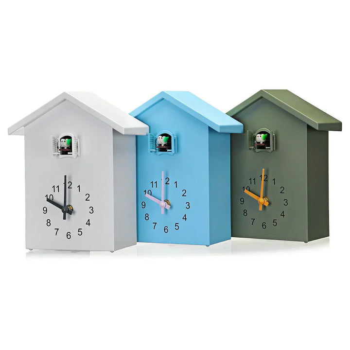 Lisslune | Modern Cuckoo Wall Clock – Elegant Minimalist Design with Hourly Cuckoo Sound