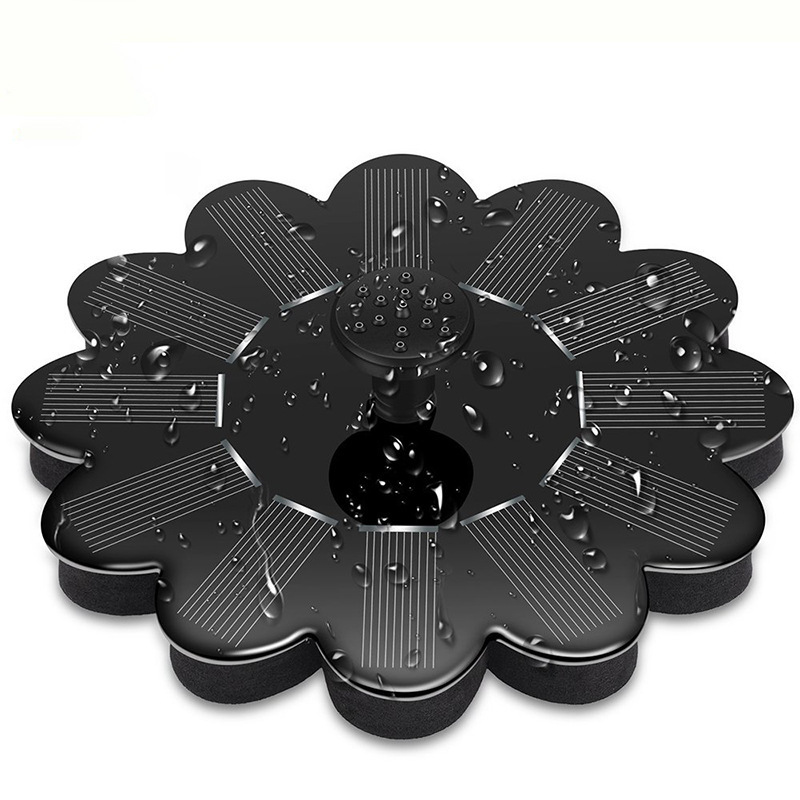Lisslune | Solar-powered fountain for the garden – Flower design water feature for ponds and pools