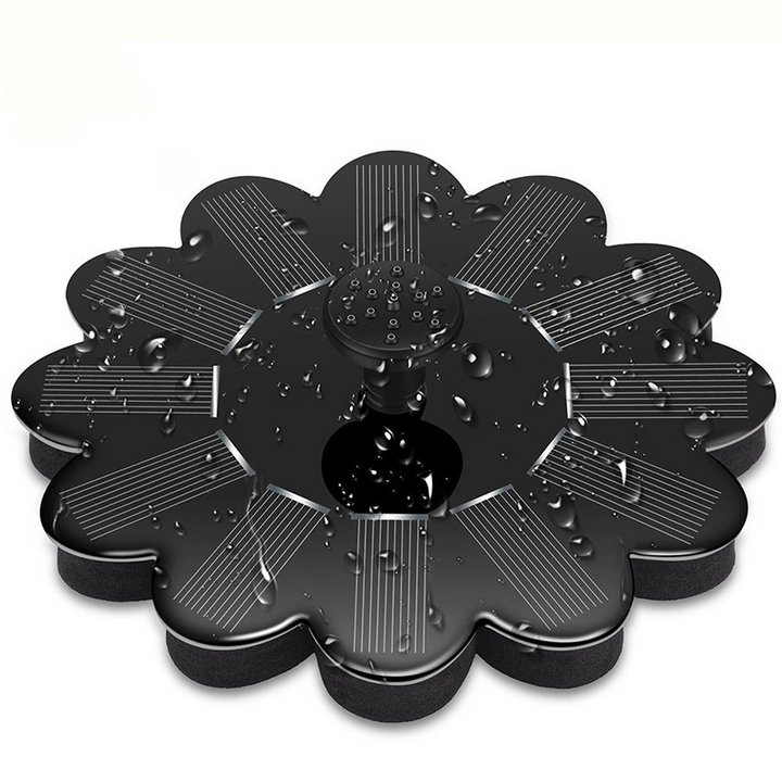 Lisslune | Solar-powered fountain for the garden – Flower design water feature for ponds and pools