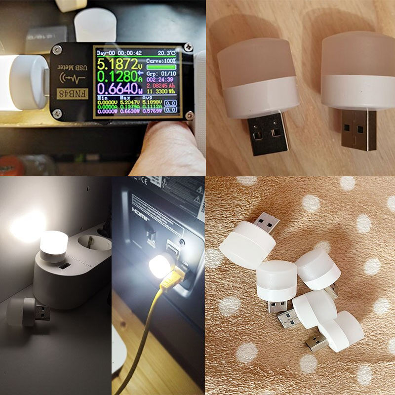Lisslune | USB LED Eye Protection Small Night Light