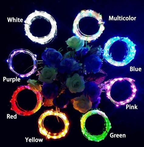 Lisslune | LED fairy lights for bottles – decorative lights with wire for creative lighting and DIY projects
